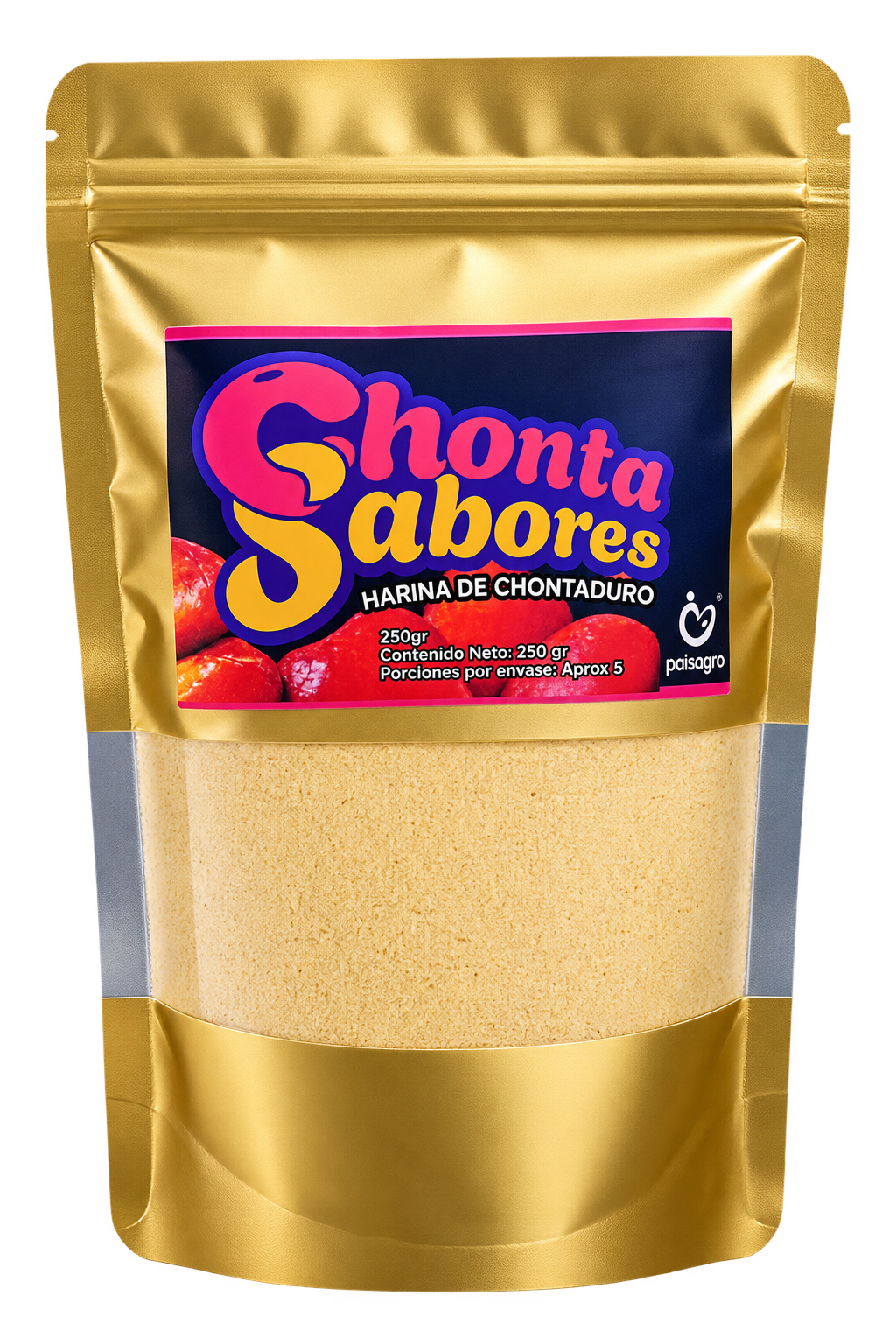 Bolsa de harina de chontaduro